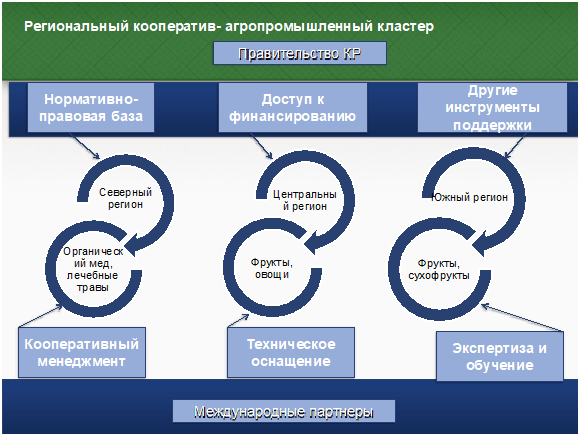 создание агропромышленого кластера в Кыргызстане